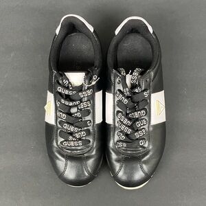 Guess Black Sneakers with Logo Accents